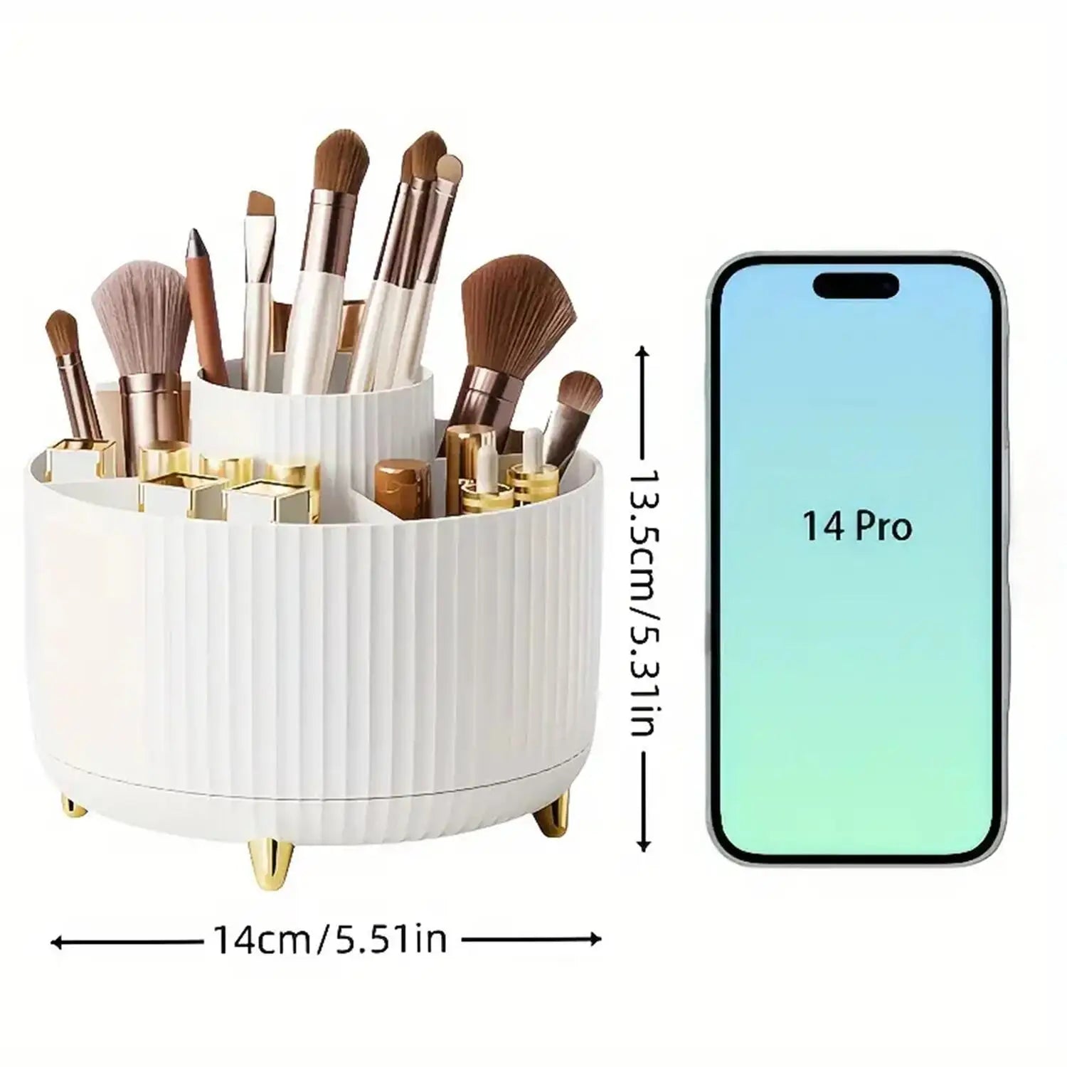 ClearTurn 360° Makeup Holder
